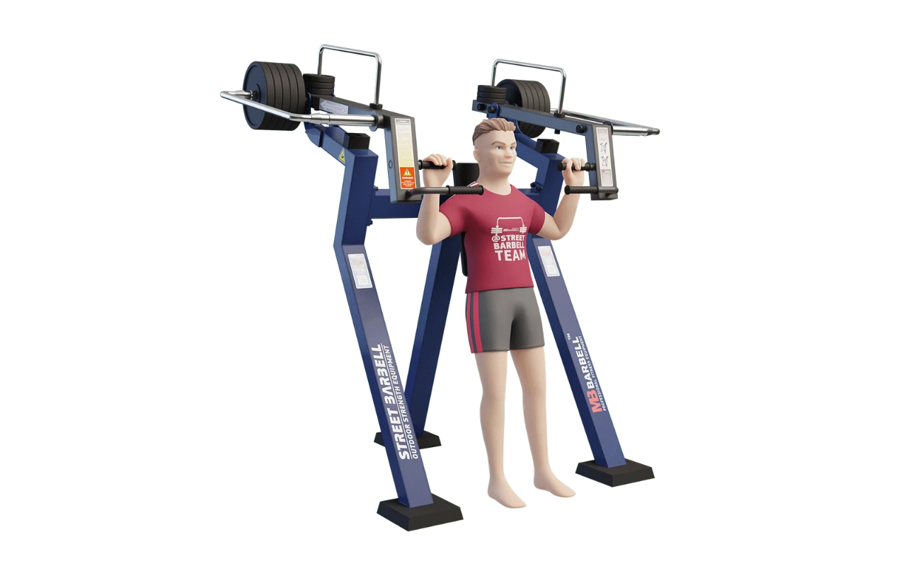 SHOULDER PRESS (IN PIEDI) - SHOULDER PRESS (IN PIEDI) - OUTDOOR FITNESS