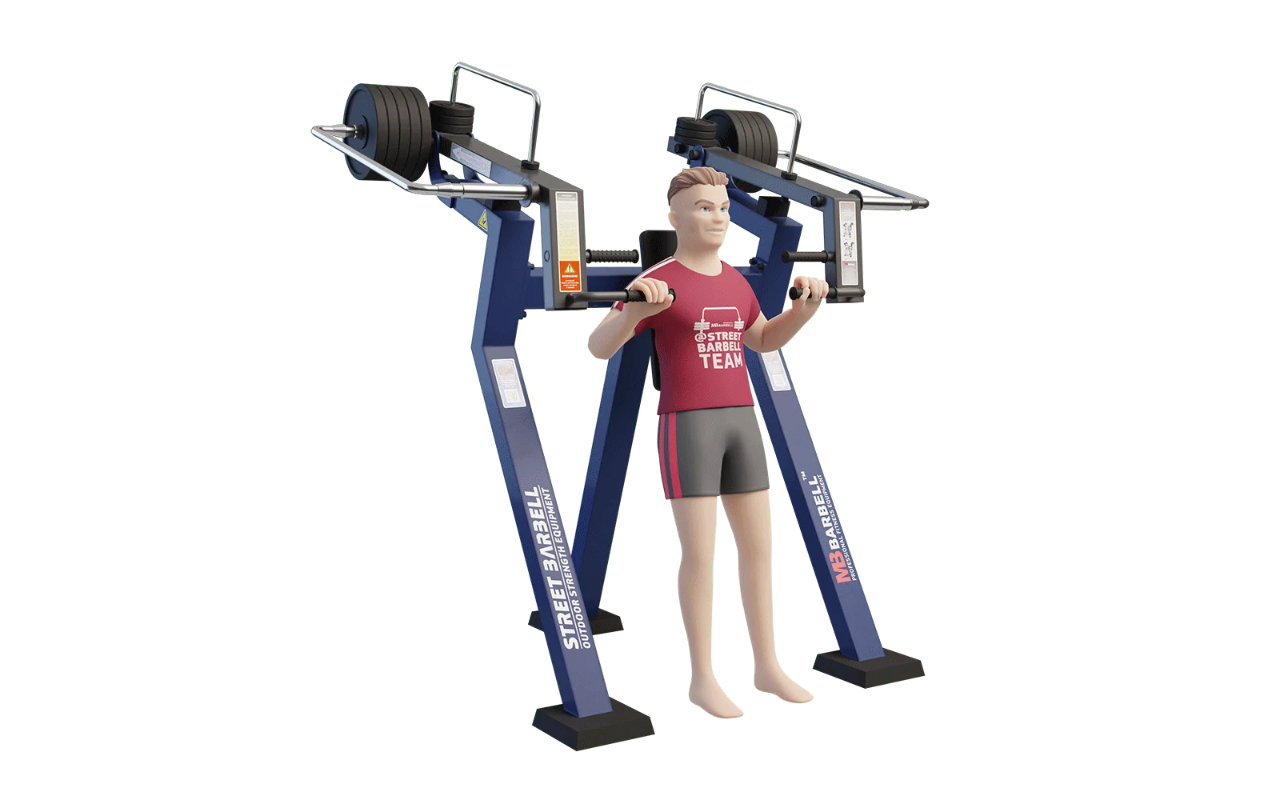 SHOULDER PRESS (IN PIEDI) - SHOULDER PRESS (IN PIEDI) - OUTDOOR FITNESS