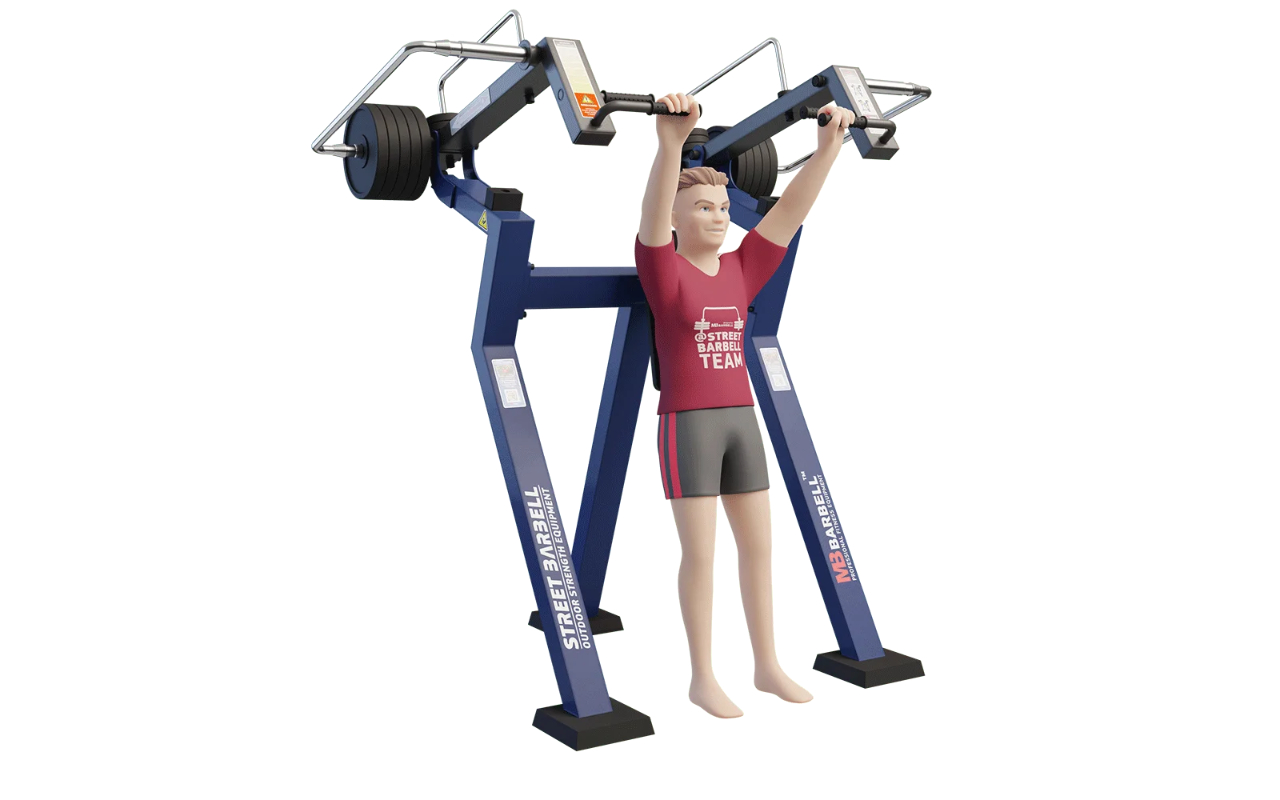 SHOULDER PRESS (IN PIEDI) - SHOULDER PRESS (IN PIEDI) - OUTDOOR FITNESS