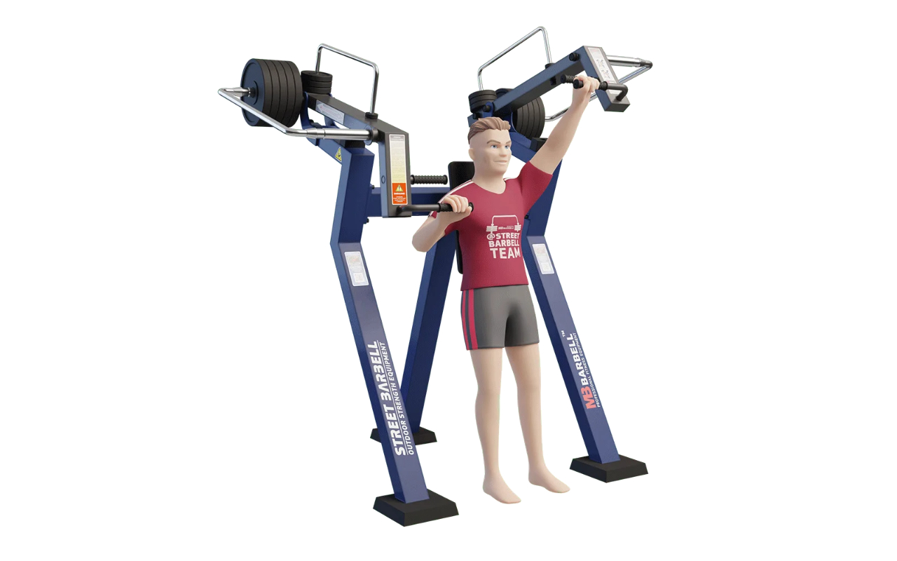 SHOULDER PRESS (IN PIEDI) - SHOULDER PRESS (IN PIEDI) - OUTDOOR FITNESS