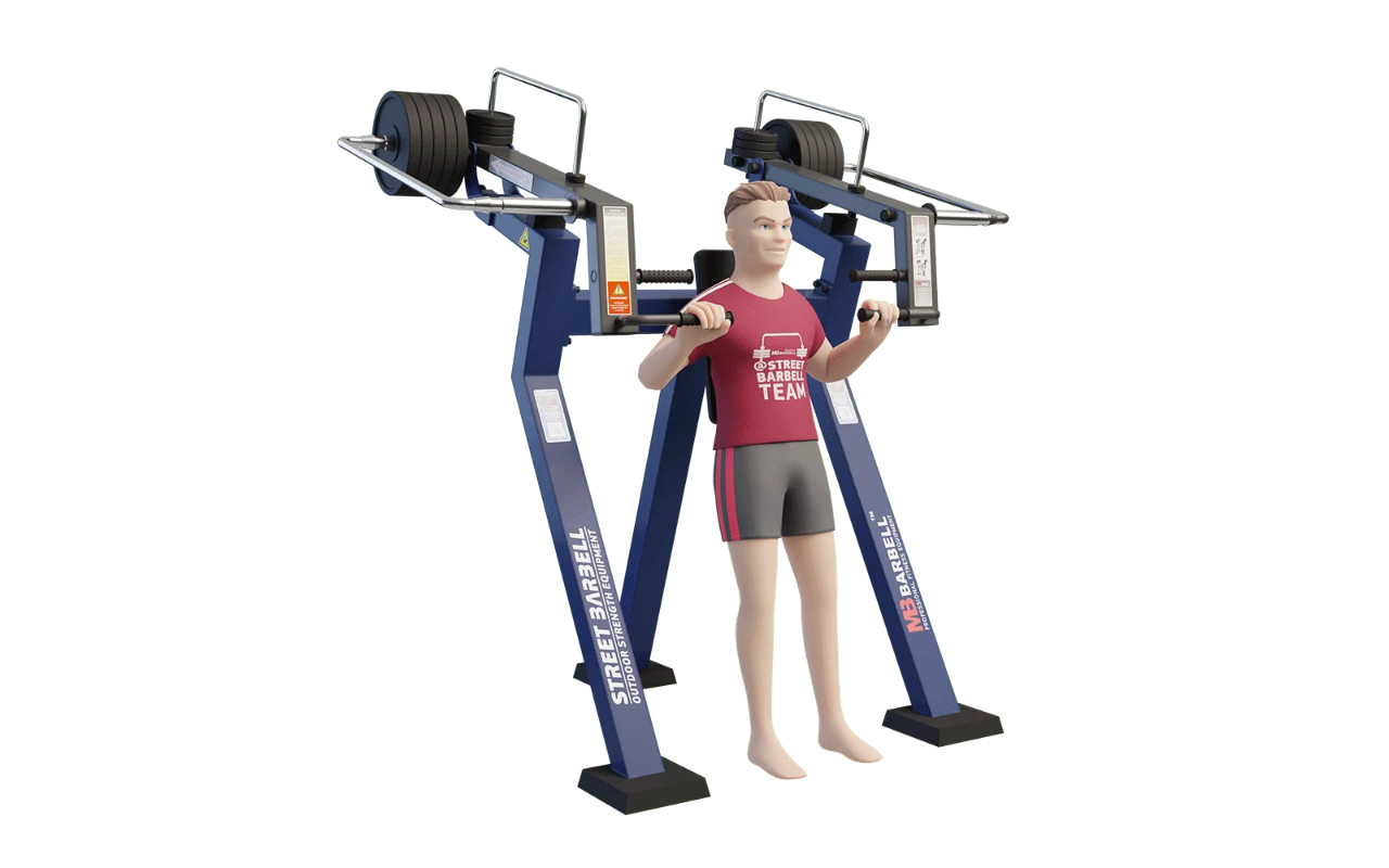 SHOULDER PRESS (IN PIEDI) - SHOULDER PRESS (IN PIEDI) - OUTDOOR FITNESS