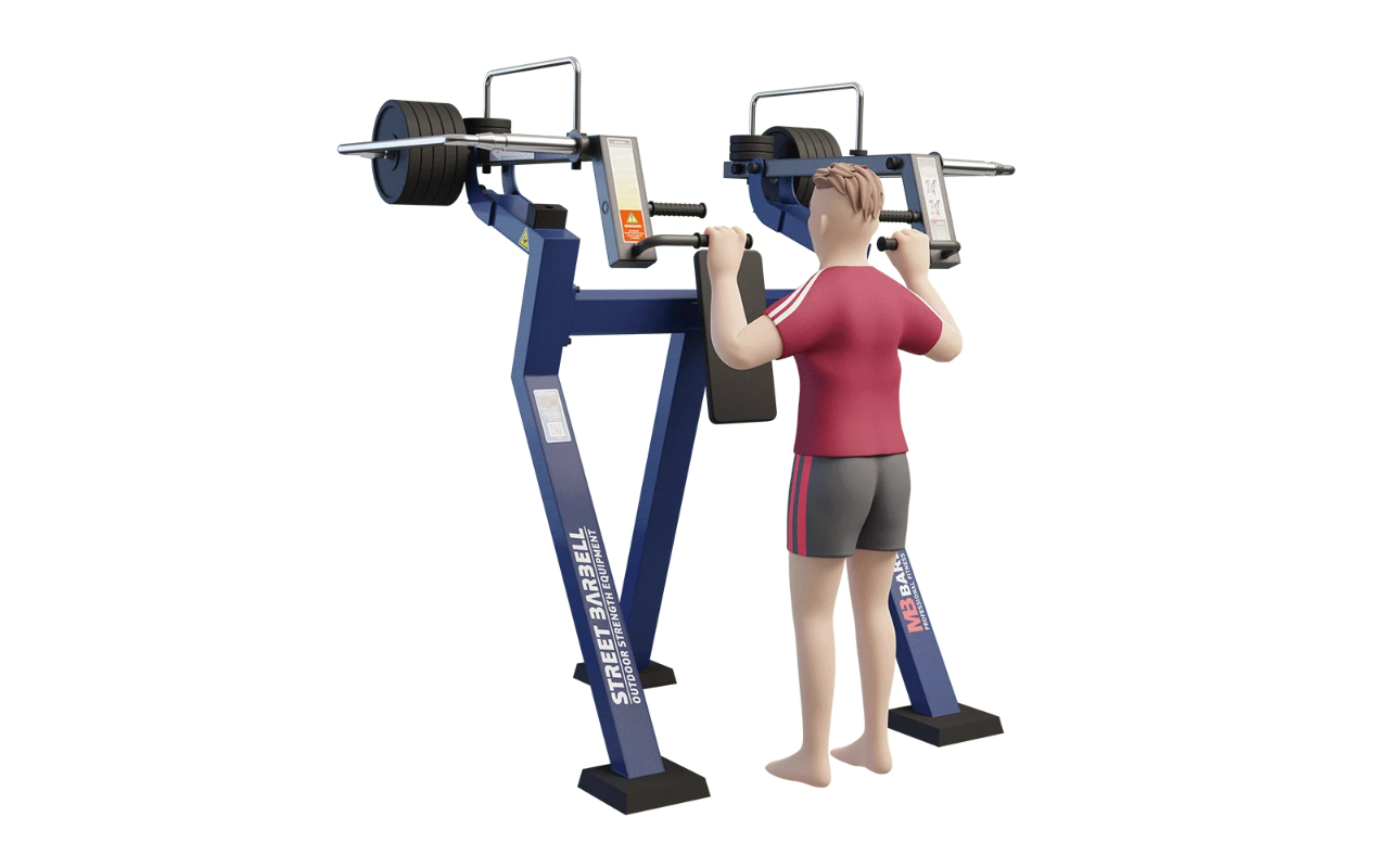 SHOULDER PRESS (IN PIEDI) - SHOULDER PRESS (IN PIEDI) - OUTDOOR FITNESS