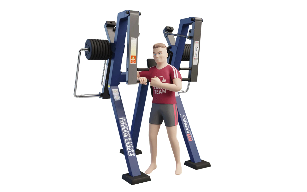 CHEST PRESS (IN PIEDI) - CHEST PRESS (IN PIEDI) - OUTDOOR FITNESS