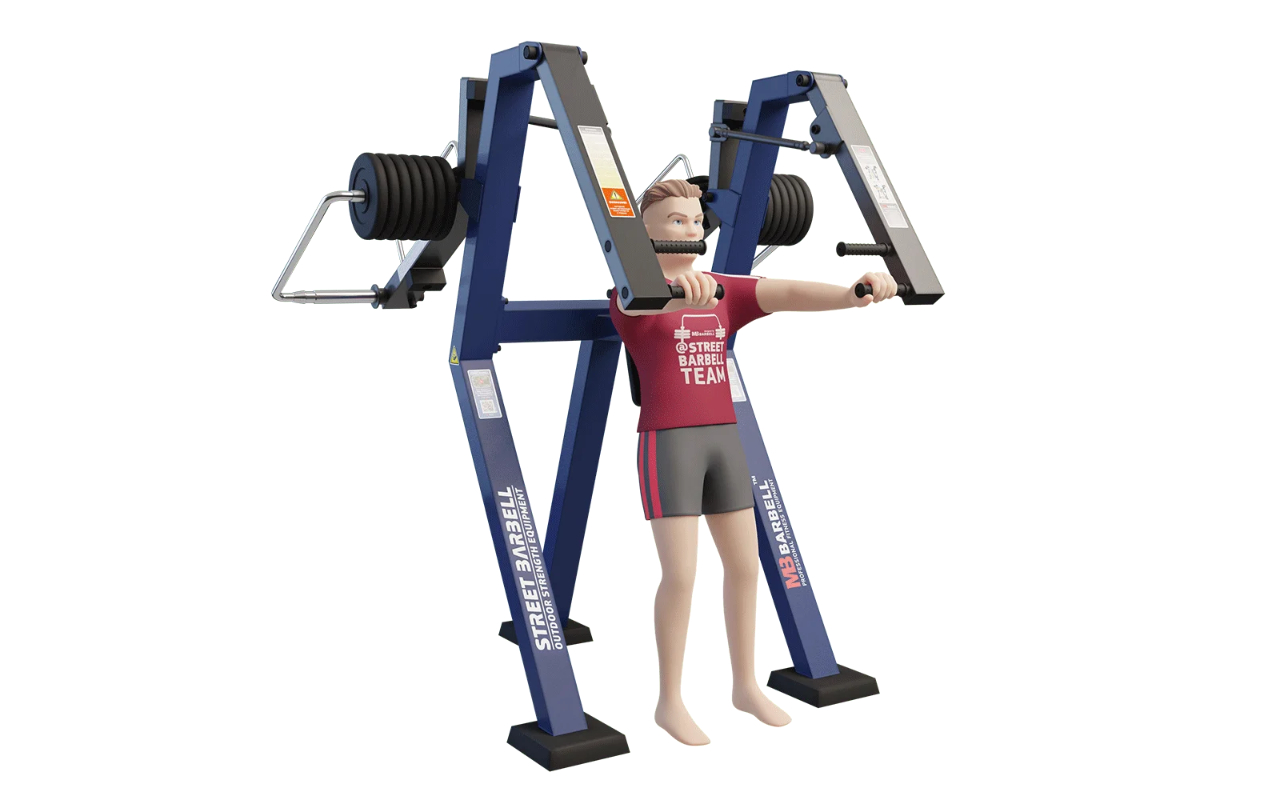 CHEST PRESS (IN PIEDI) - CHEST PRESS (IN PIEDI) - OUTDOOR FITNESS