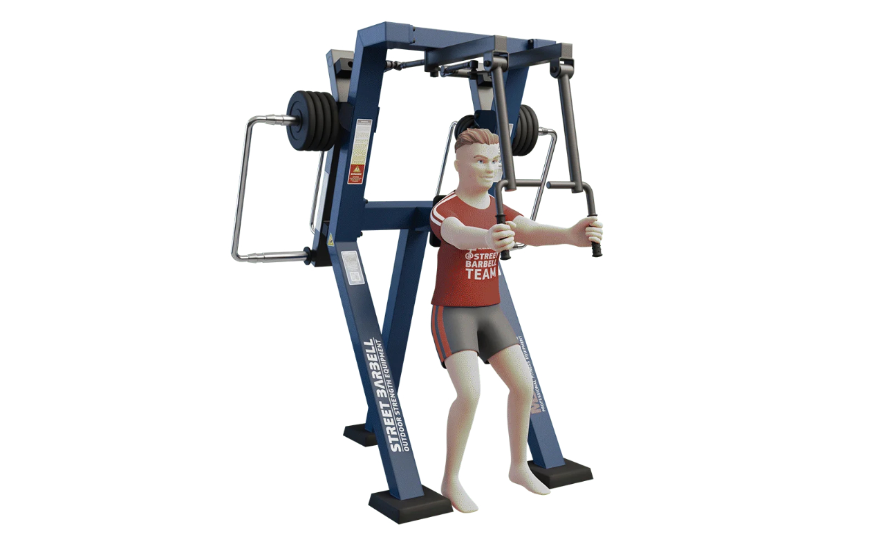 BUTTERFLY REVERSE (IN PIEDI) - BUTTERFLY REVERSE (IN PIEDI) - OUTDOOR FITNESS