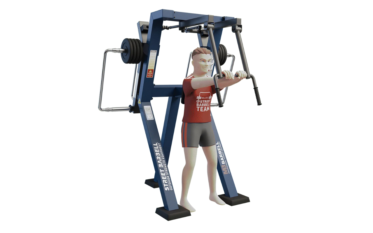 BUTTERFLY REVERSE (IN PIEDI) - BUTTERFLY REVERSE (IN PIEDI) - OUTDOOR FITNESS