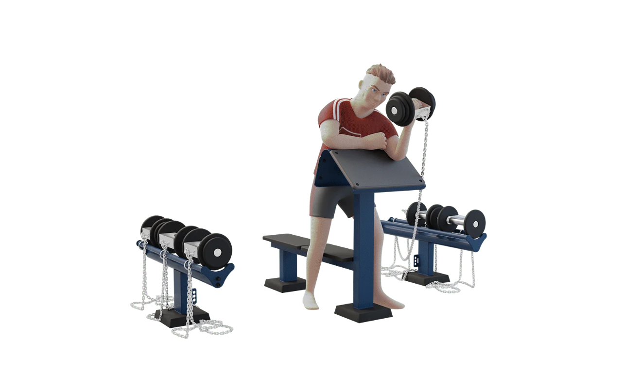 DUMBBELL SET - DUMBBELL SET - OUTDOOR FITNESS