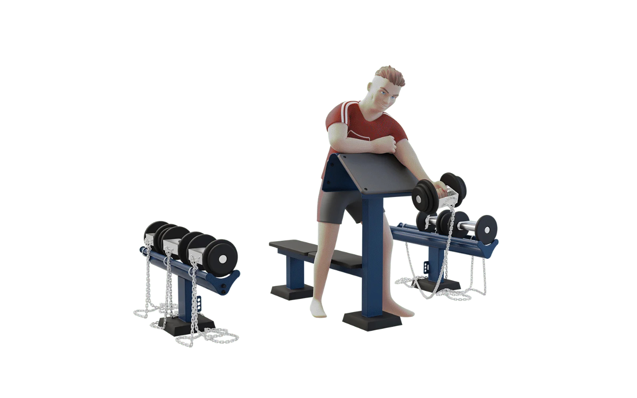 DUMBBELL SET - DUMBBELL SET - OUTDOOR FITNESS