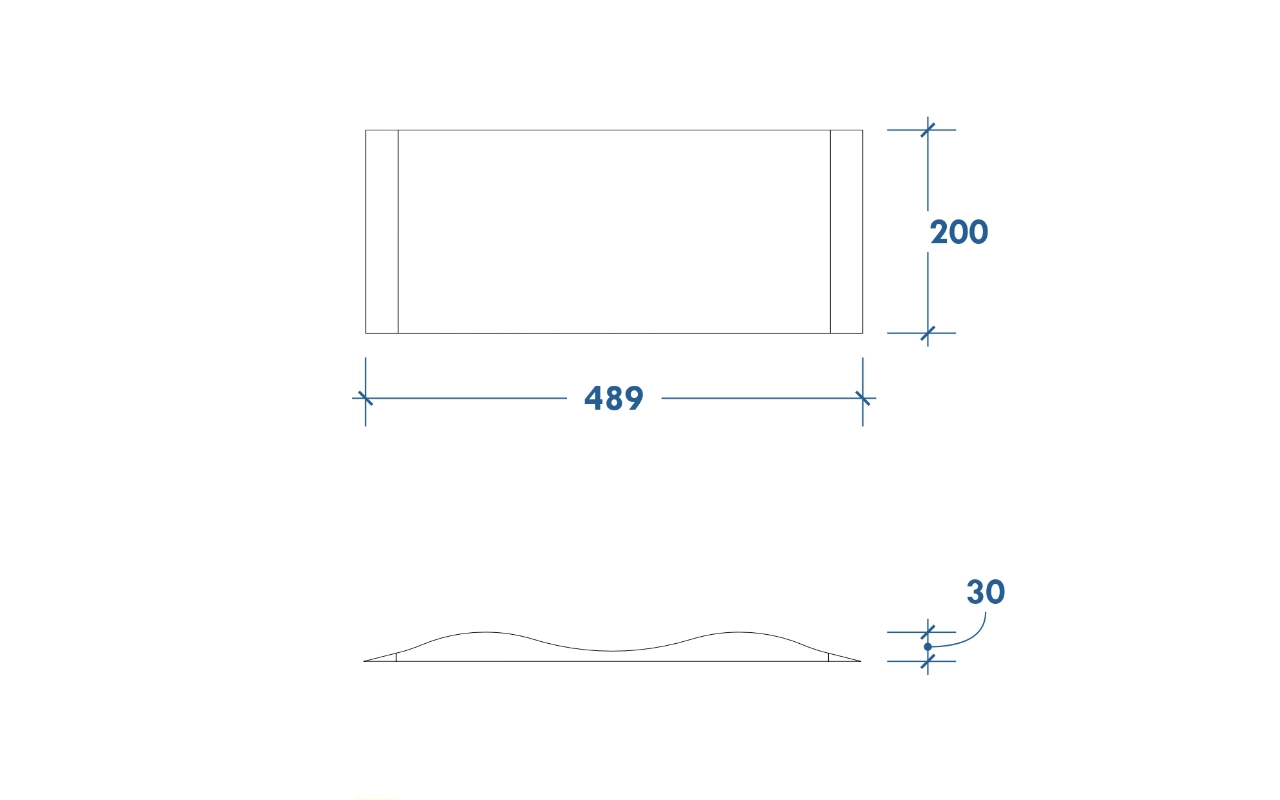 DOUBLE VAGUE - DOUBLE VAGUE - SKATE IN CEMENTO