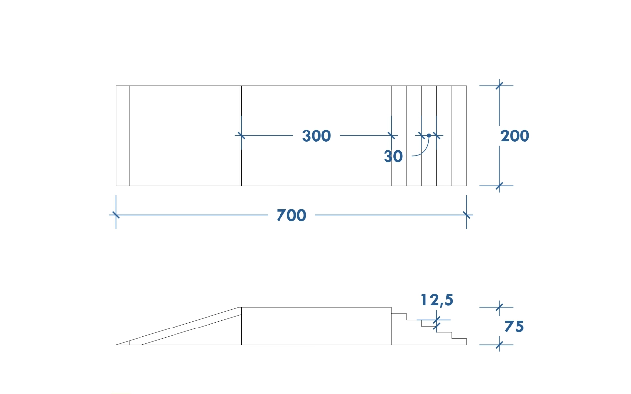 TABLE + MARCHE - TABLE + MARCHE - SKATE IN CEMENTO