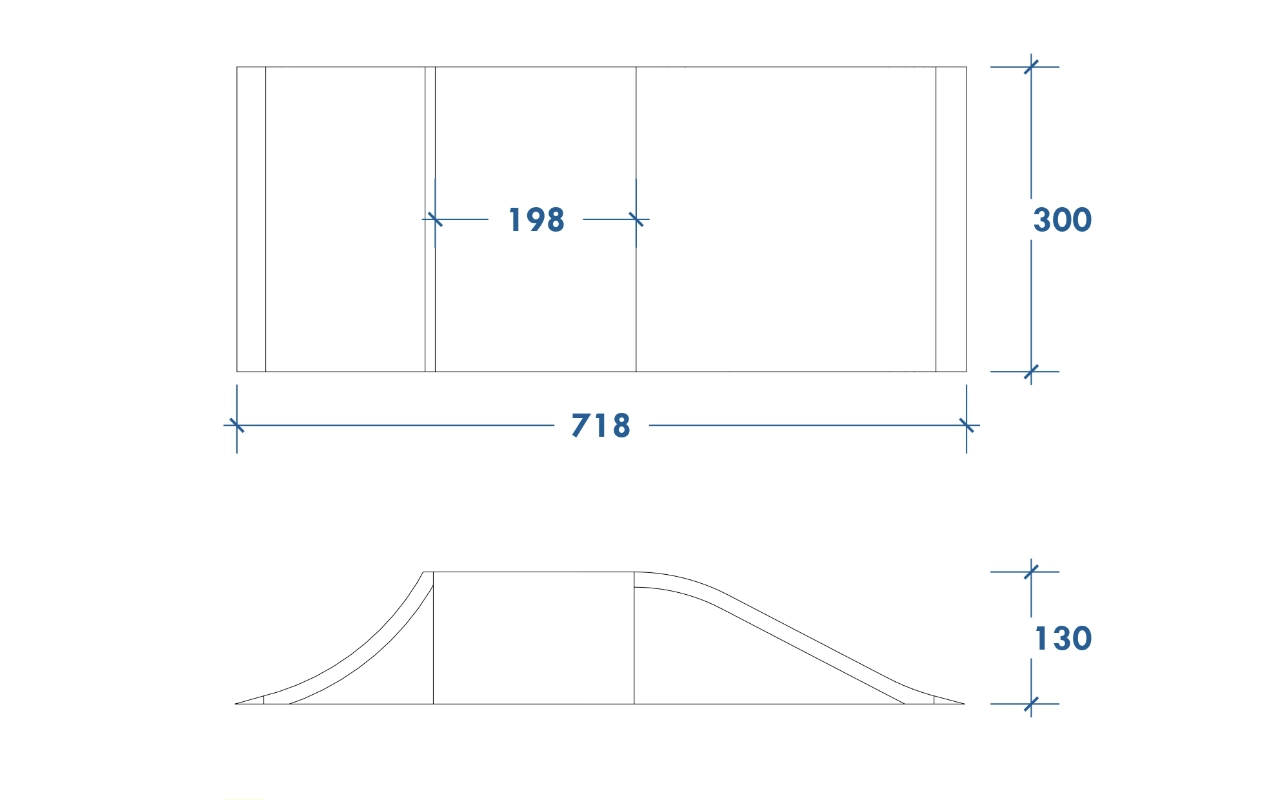 TABLE DE SAUT - TABLE DE SAUT - SKATE IN CEMENTO