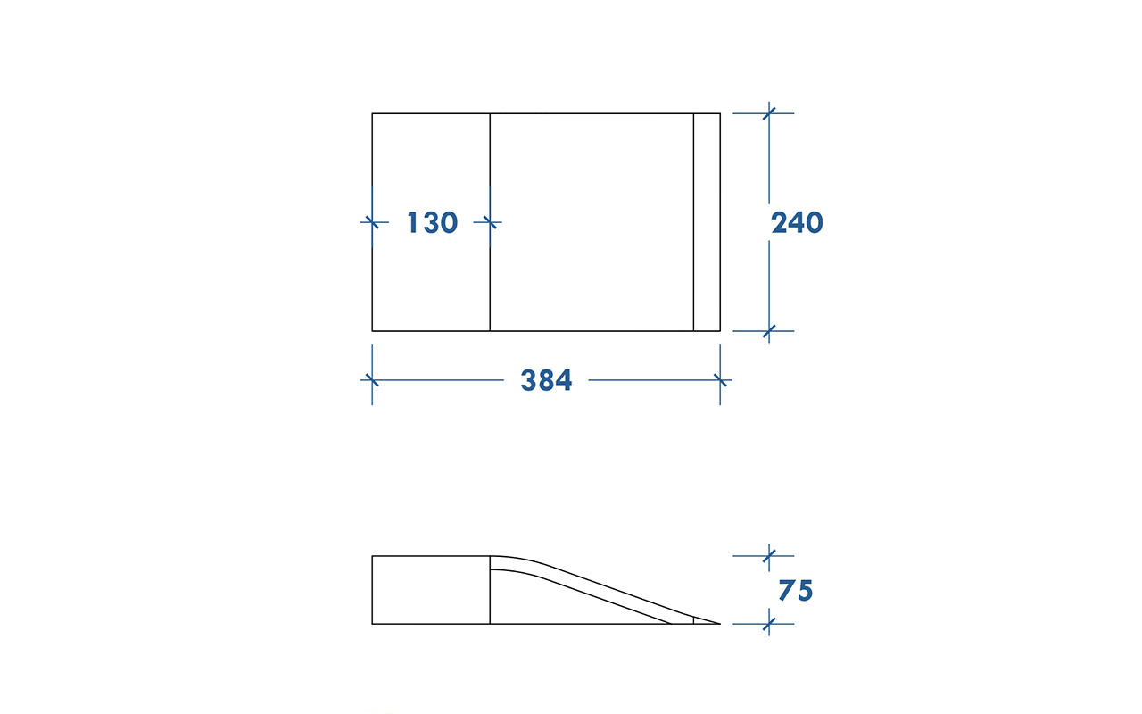 LANGUE - LANGUE - SKATE IN CEMENTO