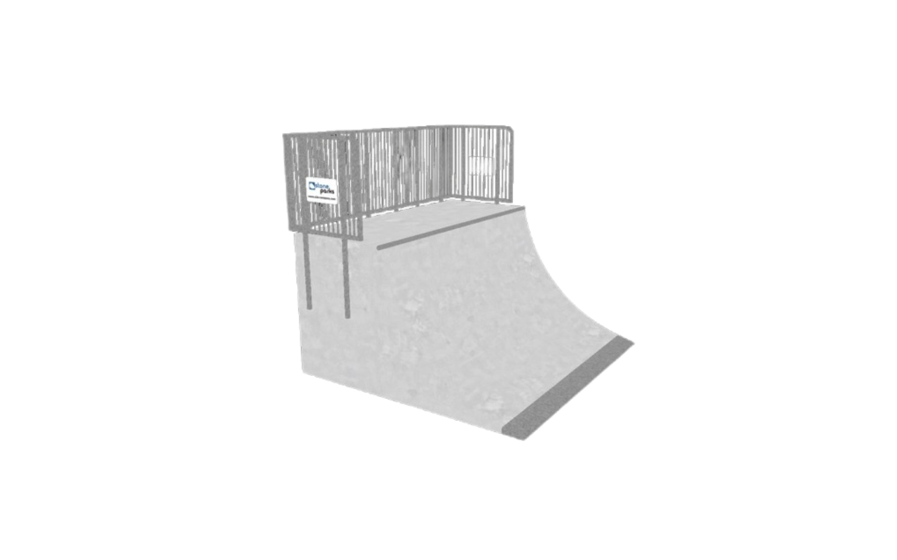  COURBE CON GUARDA-CORPO