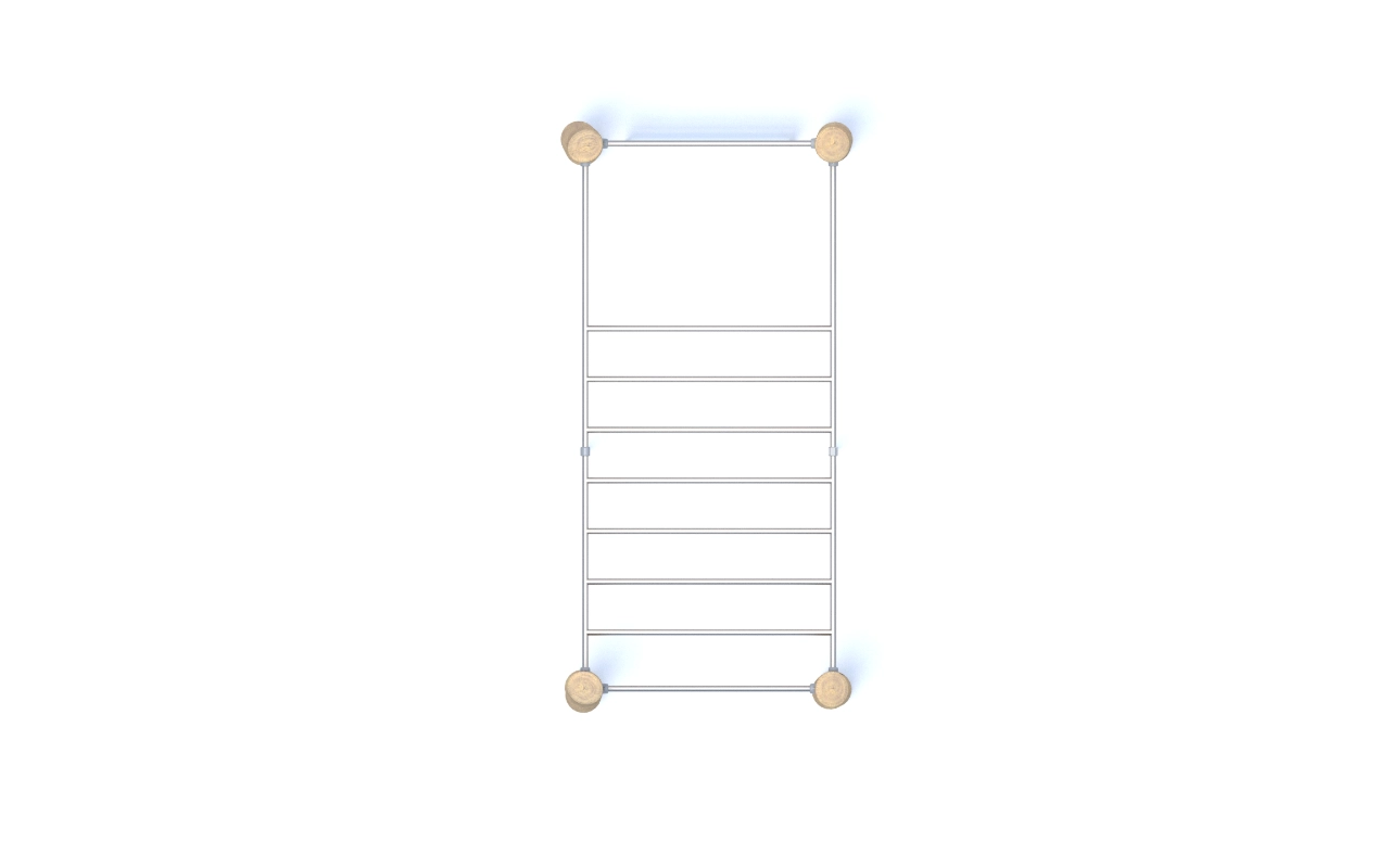 HORIZONTAL LADDER LEGNO - HORIZONTAL LADDER LEGNO - STREET WORKOUT